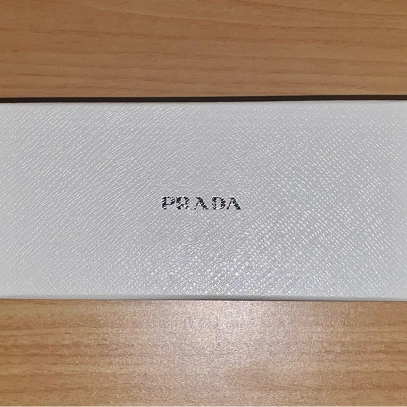 NEW Authentic PRADA Ornate Beaded Irregular Sunglasses in Black SPR 10T - Picture 2 of 10